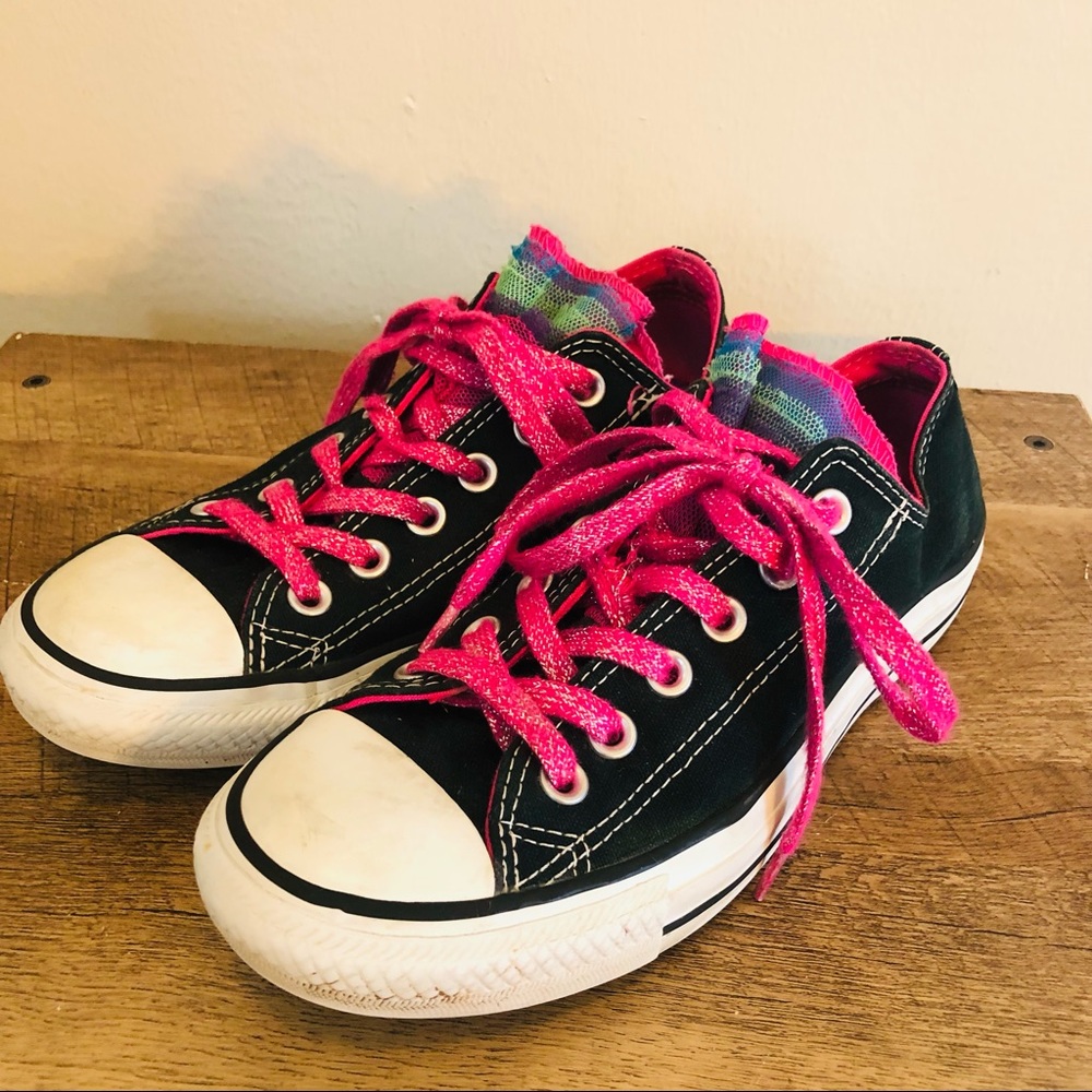 Converse Tulle/Glitter Chuck Taylor’s
